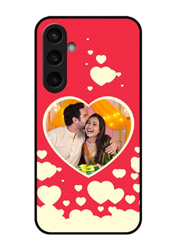 Samsung Galaxy S23 FE 5G Custom Glass Phone Case - Love Symbols Phone Cover Design