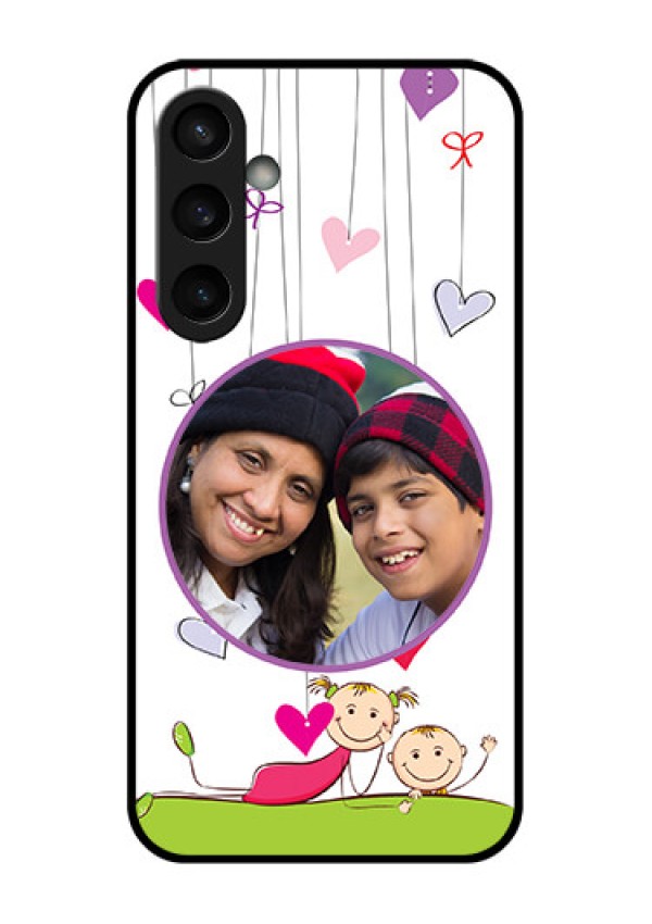 Samsung Galaxy S23 FE 5G Custom Glass Phone Case - Cute Kids Phone Case Design