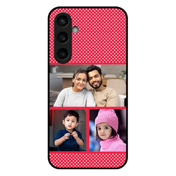 Samsung Galaxy S23 FE 5G Custom Glass Phone Case - Bulk Photo Upload Design