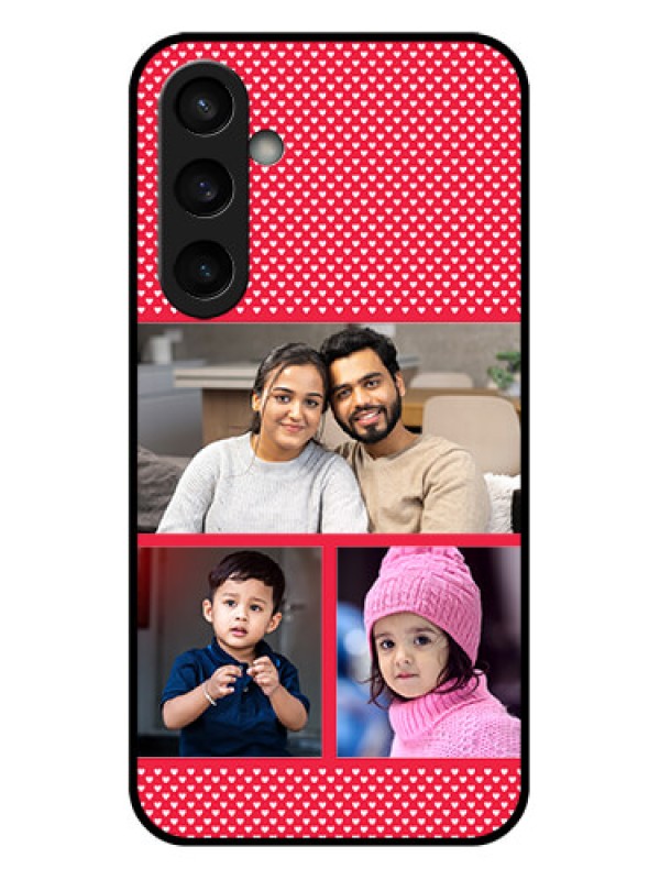 Custom Samsung Galaxy S23 FE 5G Custom Glass Phone Case - Bulk Photo Upload Design