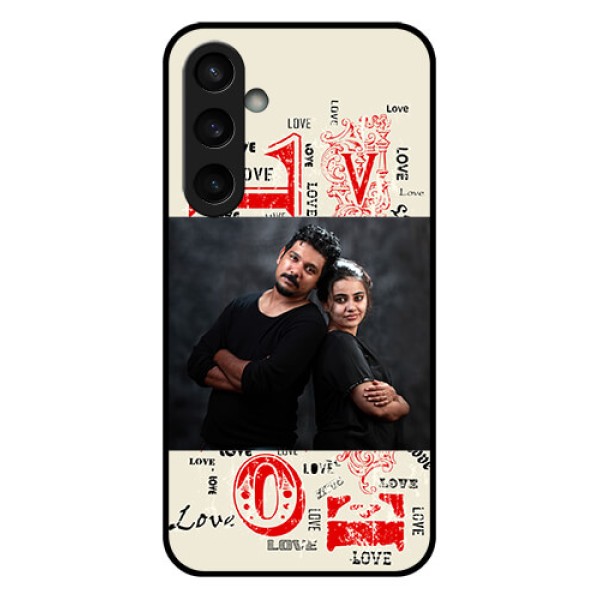 Samsung Galaxy S23 FE 5G Custom Glass Phone Case - Trendy Love Design Case Samsung Galaxy S23 FE 5G Custom Glass Phone Case - Trendy Love Design Case