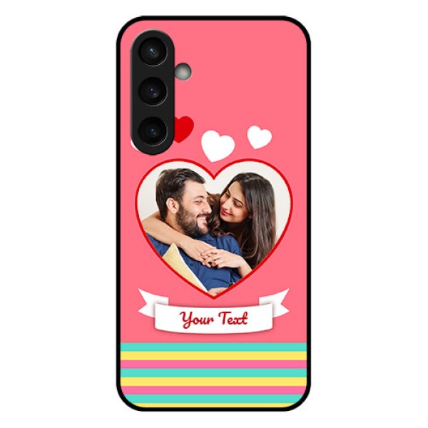 Samsung Galaxy S23 FE 5G Custom Glass Phone Case - Love Shapes Doodle Design Samsung Galaxy S23 FE 5G Custom Glass Phone Case - Love Shapes Doodle Design