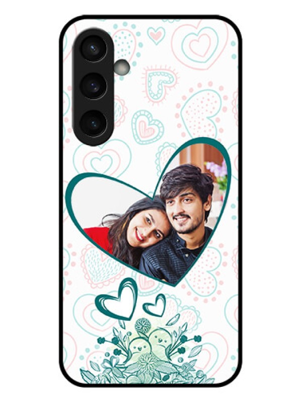 Custom Samsung Galaxy S23 FE 5G Custom Glass Phone Case - Premium Couple Design