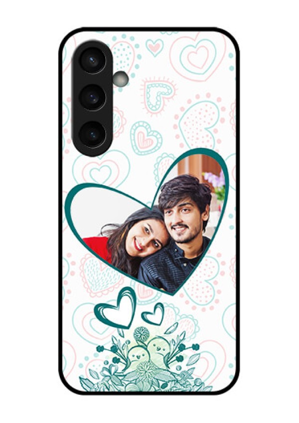 Samsung Galaxy S23 FE 5G Custom Glass Phone Case - Premium Couple Design