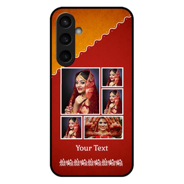 Samsung Galaxy S23 FE 5G Custom Glass Phone Case - Wedding Pic Upload Design Samsung Galaxy S23 FE 5G Custom Glass Phone Case - Wedding Pic Upload Design