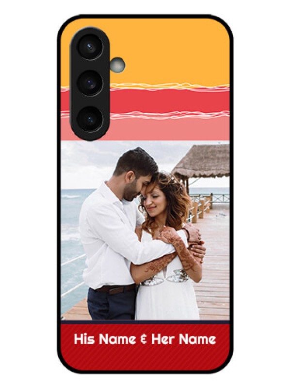 Custom Samsung Galaxy S23 FE 5G Custom Glass Phone Case - Colorful Case Design