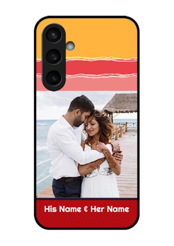 Samsung Galaxy S23 FE 5G Custom Glass Phone Case - Colorful Case Design