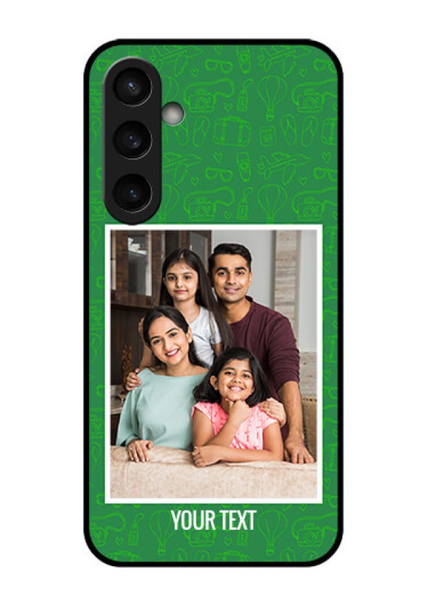 Samsung Galaxy S23 FE 5G Custom Glass Phone Case - Picture Upload Design