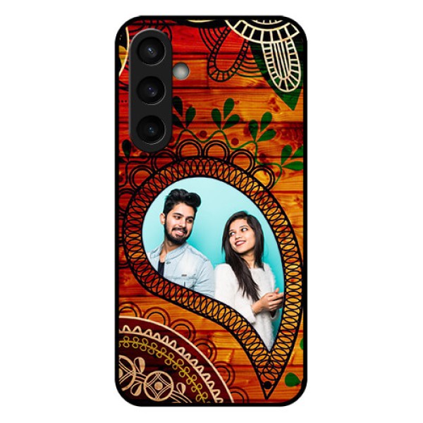 Samsung Galaxy S23 FE 5G Custom Glass Phone Case - Abstract Colorful Design