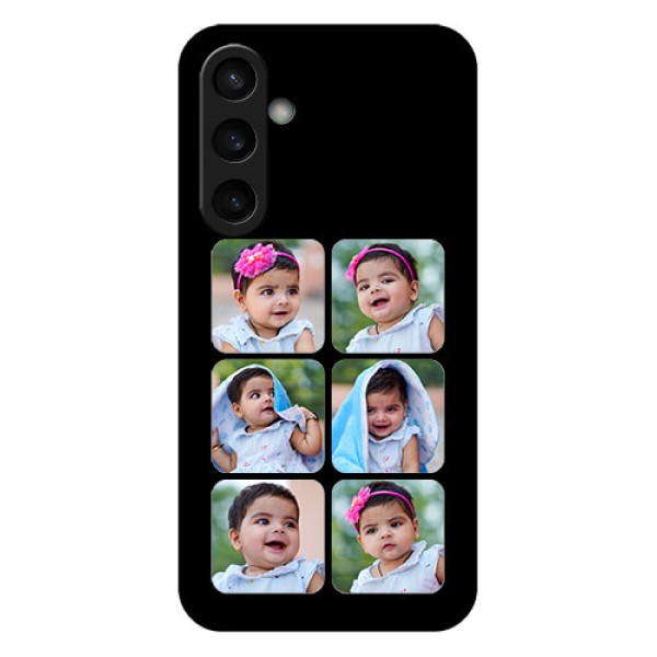 Samsung Galaxy S23 FE 5G Custom Glass Phone Case - Multiple Pictures Design Samsung Galaxy S23 FE 5G Custom Glass Phone Case - Multiple Pictures Design