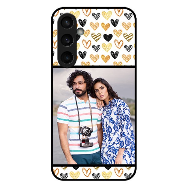 Samsung Galaxy S23 FE 5G Custom Glass Phone Case - Love Symbol Design