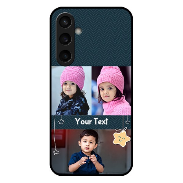 Samsung Galaxy S23 FE 5G Custom Glass Phone Case - Hanging Stars Design Samsung Galaxy S23 FE 5G Custom Glass Phone Case - Hanging Stars Design
