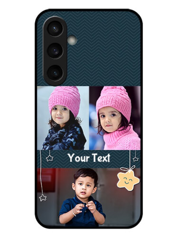 Custom Samsung Galaxy S23 FE 5G Custom Glass Phone Case - Hanging Stars Design