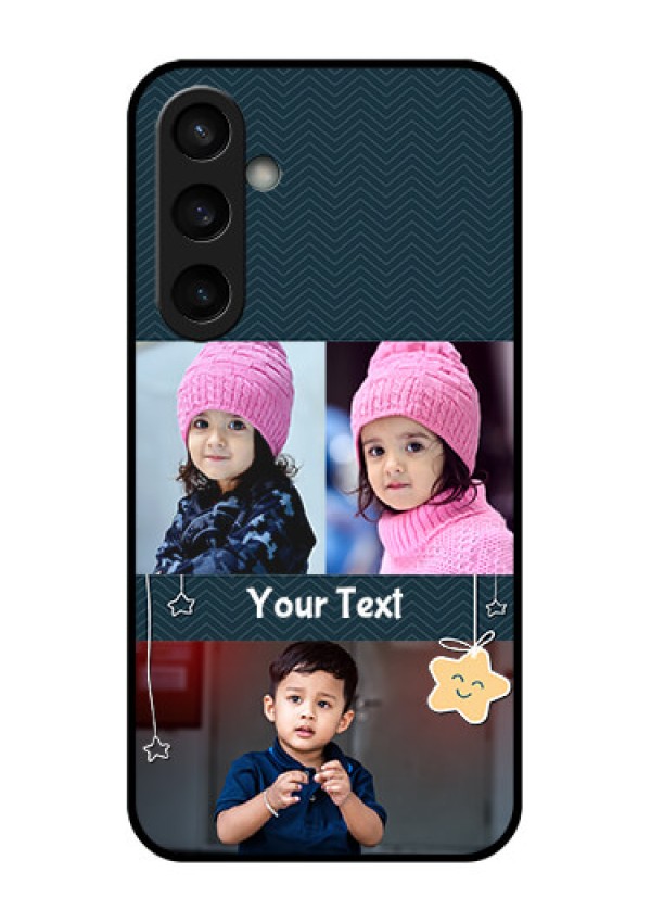 Samsung Galaxy S23 FE 5G Custom Glass Phone Case - Hanging Stars Design