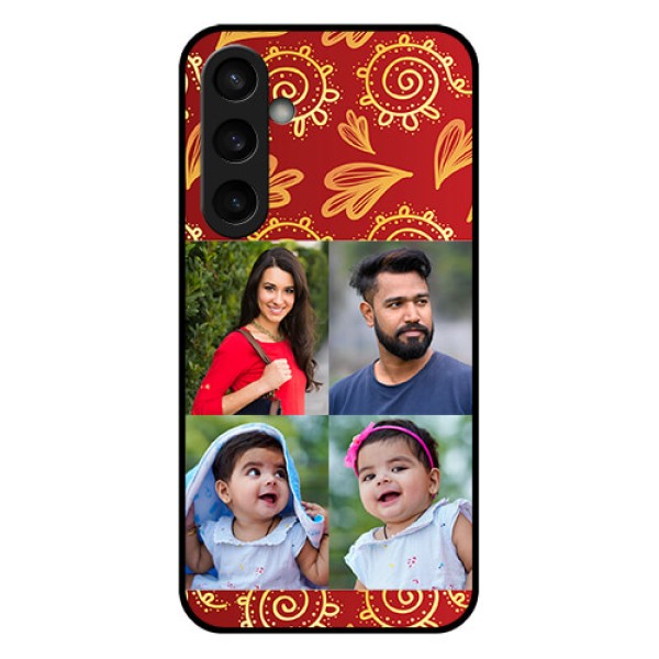 Samsung Galaxy S23 FE 5G Custom Glass Phone Case - 4 Image Traditional Design Samsung Galaxy S23 FE 5G Custom Glass Phone Case - 4 Image Traditional Design