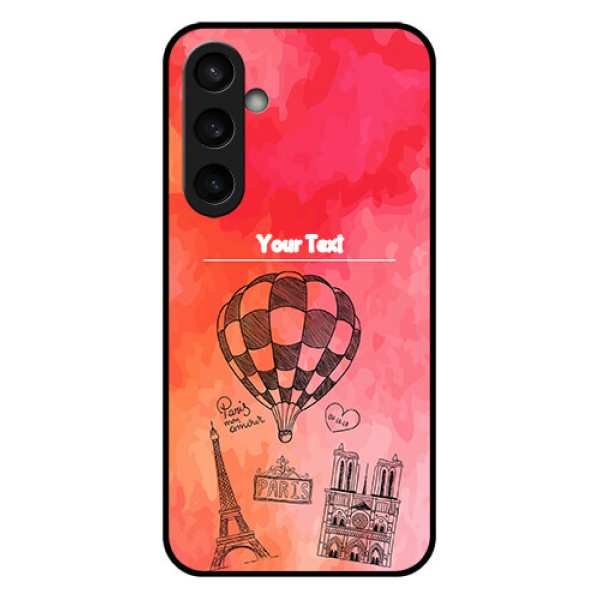 Samsung Galaxy S23 FE 5G Custom Glass Phone Case - Paris Theme Design