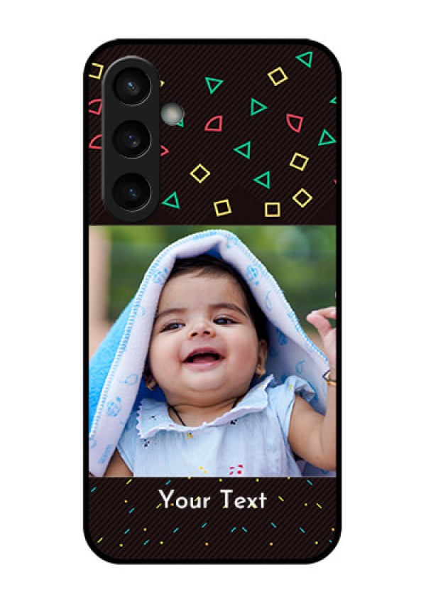 Samsung Galaxy S23 FE 5G Custom Glass Phone Case - With Confetti Birthday Design