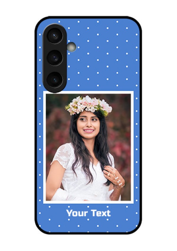 Samsung Galaxy S23 FE 5G Custom Glass Phone Case - Polka Dots Design