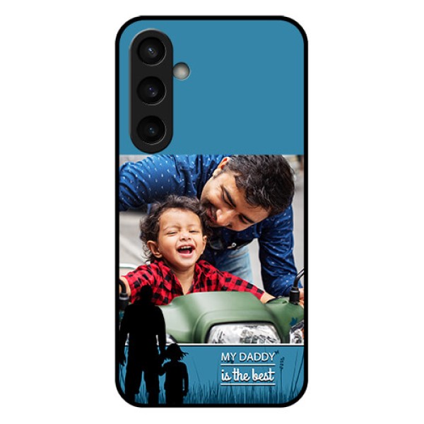 Samsung Galaxy S23 FE 5G Custom Glass Phone Case - Best Dad Design
