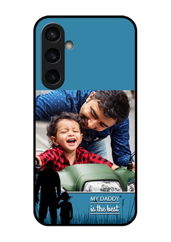 Samsung Galaxy S23 FE 5G Custom Glass Phone Case - Best Dad Design