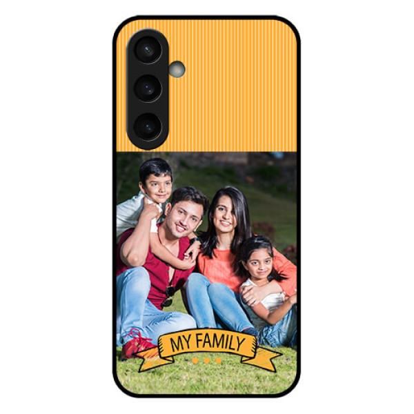 Samsung Galaxy S23 FE 5G Custom Glass Phone Case - My Family Design