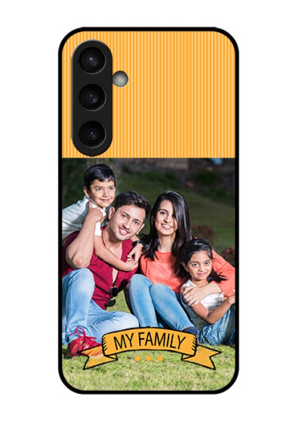 Samsung Galaxy S23 FE 5G Custom Glass Phone Case - My Family Design