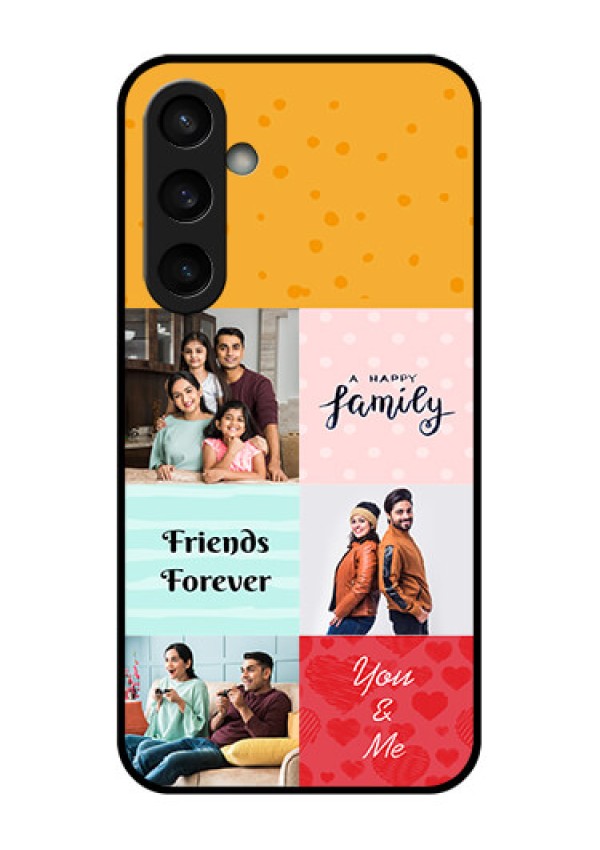 Samsung Galaxy S23 FE 5G Custom Glass Phone Case - Images With Quotes Design