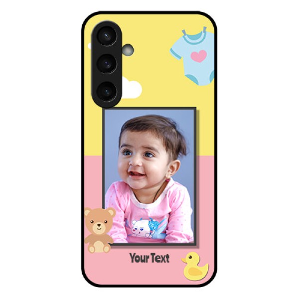 Samsung Galaxy S23 FE 5G Custom Glass Phone Case - Kids 2 Color Design Samsung Galaxy S23 FE 5G Custom Glass Phone Case - Kids 2 Color Design