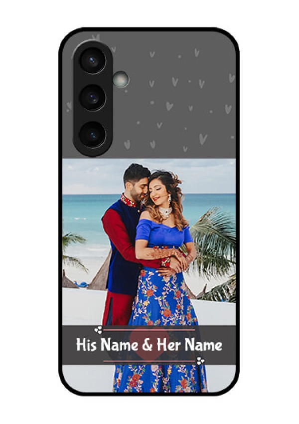 Samsung Galaxy S23 FE 5G Custom Glass Phone Case - Buy Love Design With Photo Online