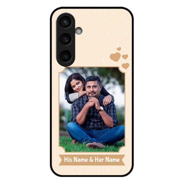 Samsung Galaxy S23 FE 5G Custom Glass Phone Case - With Confetti Love Design Samsung Galaxy S23 FE 5G Custom Glass Phone Case - With Confetti Love Design