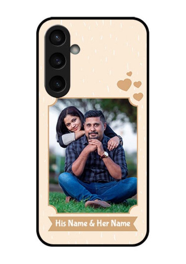 Samsung Galaxy S23 FE 5G Custom Glass Phone Case - With Confetti Love Design