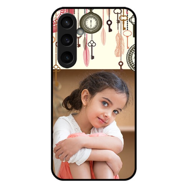 Samsung Galaxy S23 FE 5G Custom Glass Phone Case - Boho Style Design