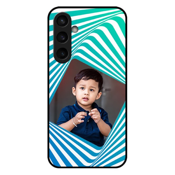Samsung Galaxy S23 FE 5G Custom Glass Phone Case - Abstract Spiral Design