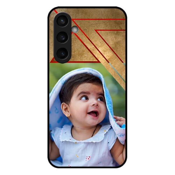 Samsung Galaxy S23 FE 5G Custom Glass Phone Case - Gradient Abstract Texture Design Samsung Galaxy S23 FE 5G Custom Glass Phone Case - Gradient Abstract Texture Design