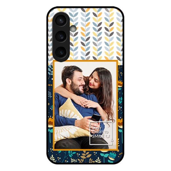 Samsung Galaxy S23 FE 5G Custom Glass Phone Case - Pattern Design