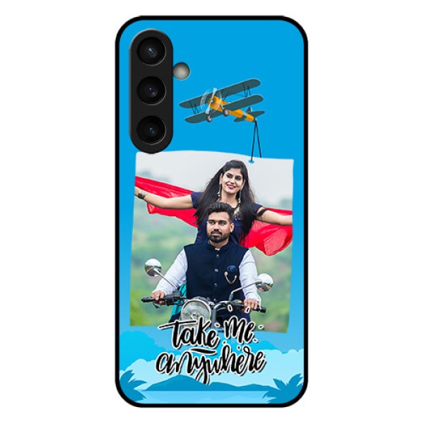 Samsung Galaxy S23 FE 5G Custom Glass Phone Case - Traveller Design