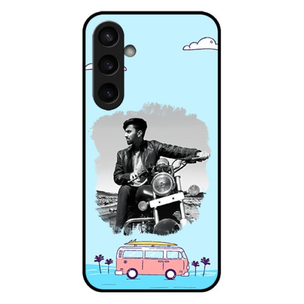 Samsung Galaxy S23 FE 5G Custom Glass Phone Case - Travel & Adventure Design Samsung Galaxy S23 FE 5G Custom Glass Phone Case - Travel & Adventure Design