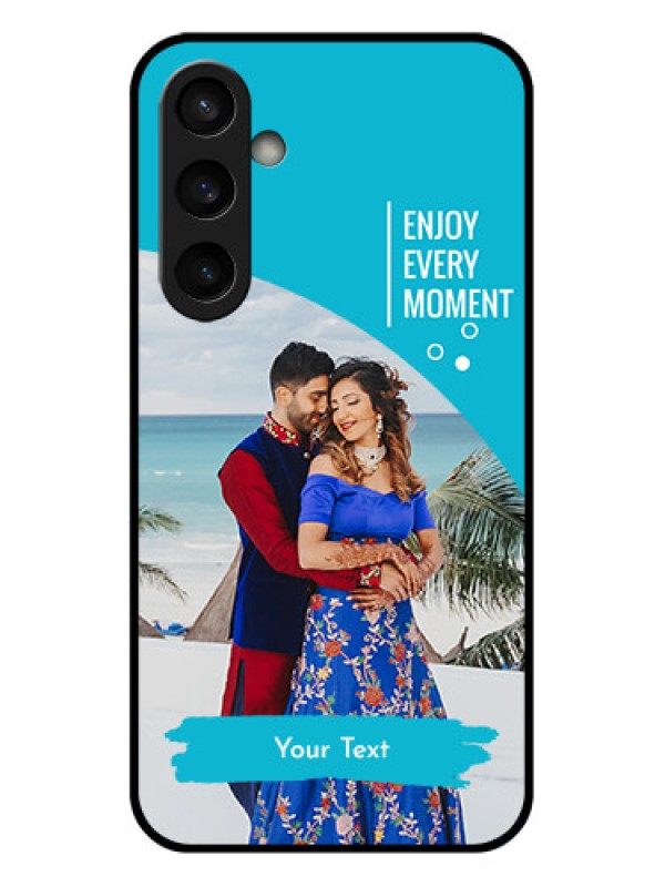 Custom Samsung Galaxy S23 FE 5G Custom Glass Phone Case - Happy Moment Design