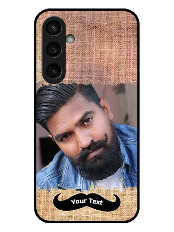 Custom Samsung Galaxy S23 FE 5G Custom Glass Phone Case - With Texture Design