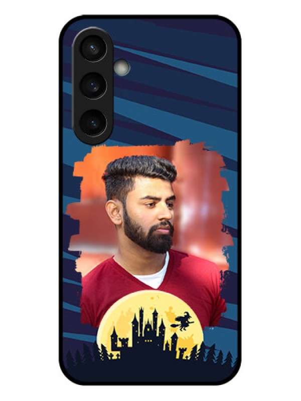 Custom Samsung Galaxy S23 FE 5G Custom Glass Phone Case - Halloween Witch Design