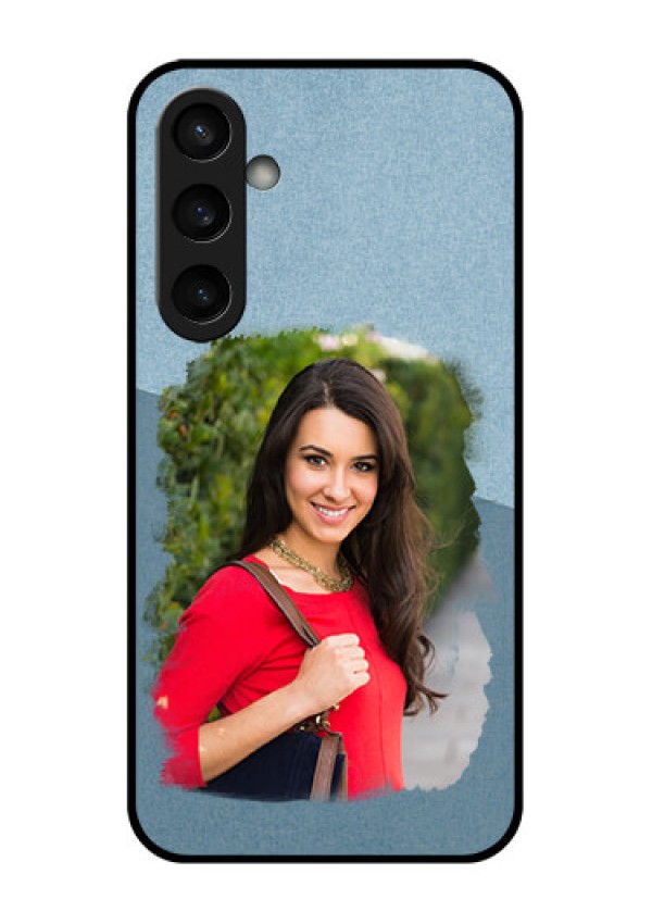 Samsung Galaxy S23 FE 5G Custom Glass Phone Case - Grunge Line Art Design