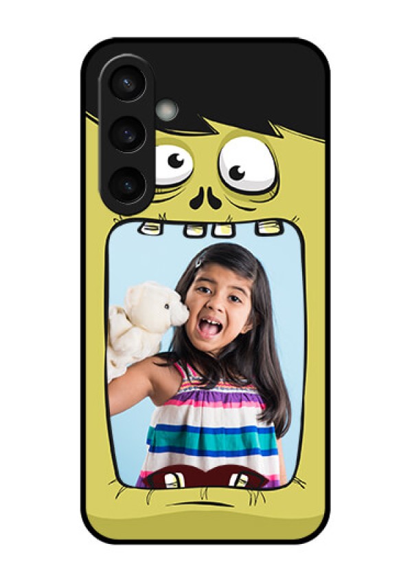 Samsung Galaxy S23 FE 5G Custom Glass Phone Case - Cartoon Monster Back Case Design