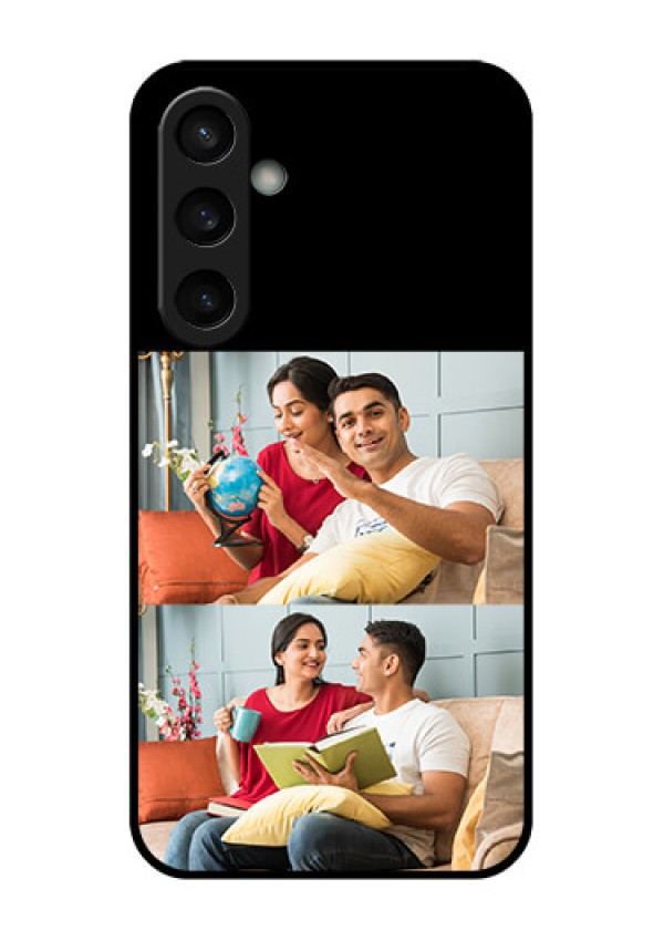 Samsung Galaxy S23 FE 5G Custom Glass Phone Case - 2 Images Design