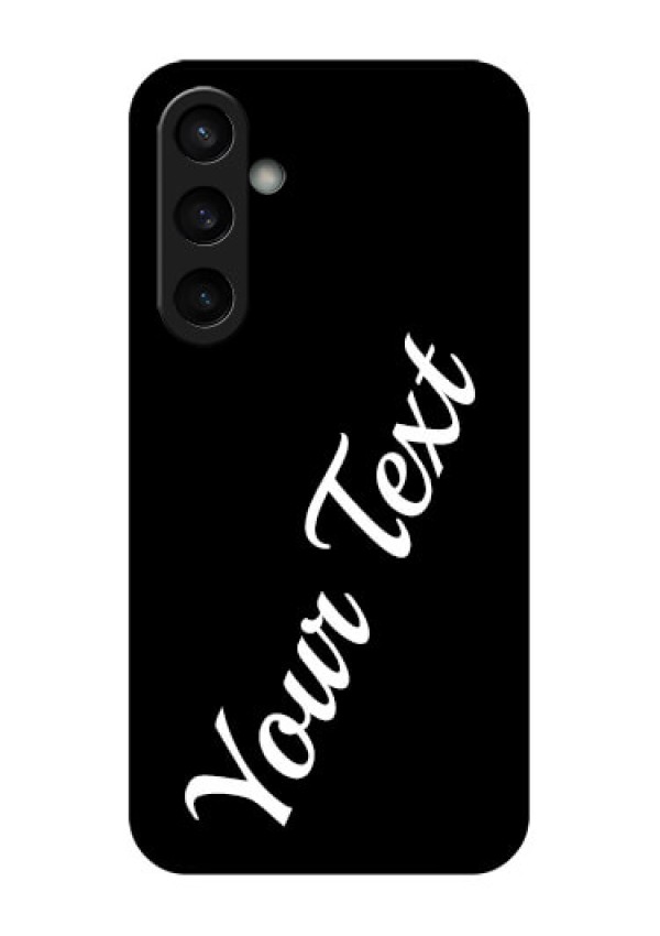 Samsung Galaxy S23 FE 5G Custom Glass Phone Case - With Your Name Design