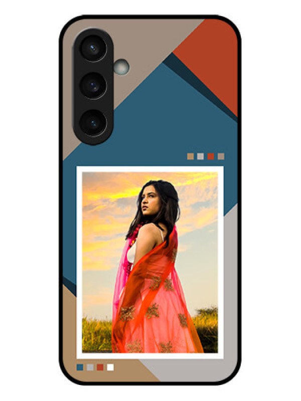 Custom Samsung Galaxy S23 FE 5G Custom Glass Phone Case - Retro Color Pallet Design