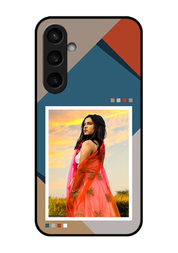 Samsung Galaxy S23 FE 5G Custom Glass Phone Case - Retro Color Pallet Design