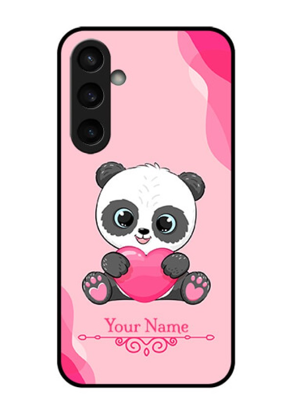 Samsung Galaxy S23 FE 5G Custom Glass Phone Case - Cute Panda Design