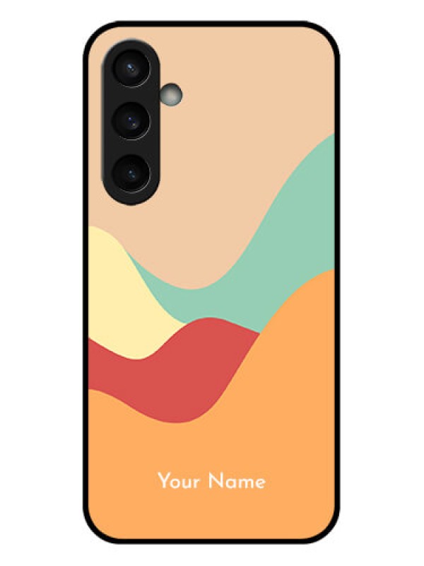 Custom Samsung Galaxy S23 FE 5G Custom Glass Phone Case - Ocean Waves Multi - Colour Design
