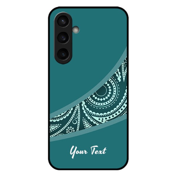 Samsung Galaxy S23 FE 5G Custom Glass Phone Case - Semi Visible Floral Design