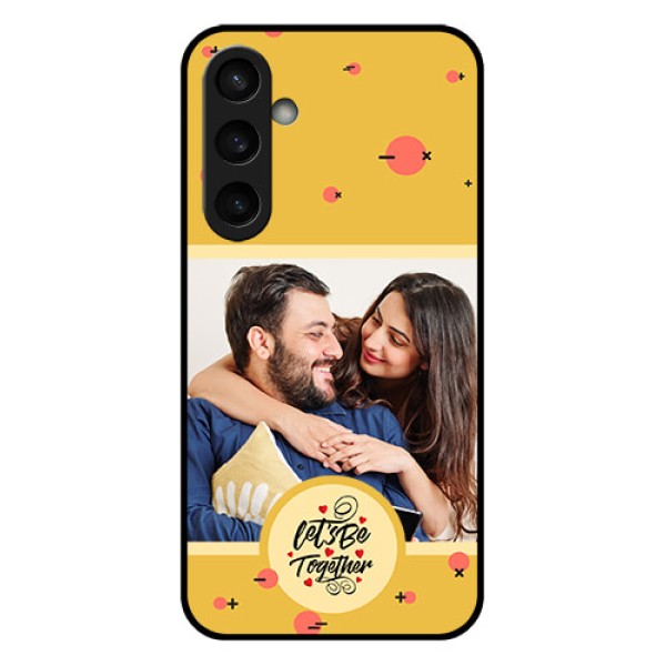 Samsung Galaxy S23 FE 5G Custom Glass Phone Case - Lets Be Together Design